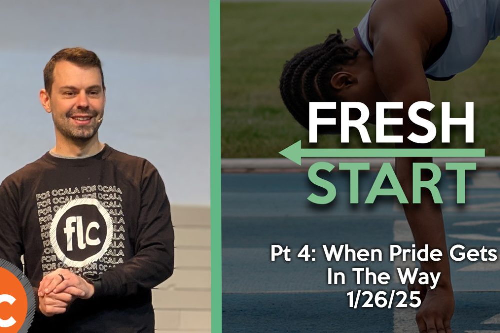 Fresh Start pt 4: When Pride Gets In The Way