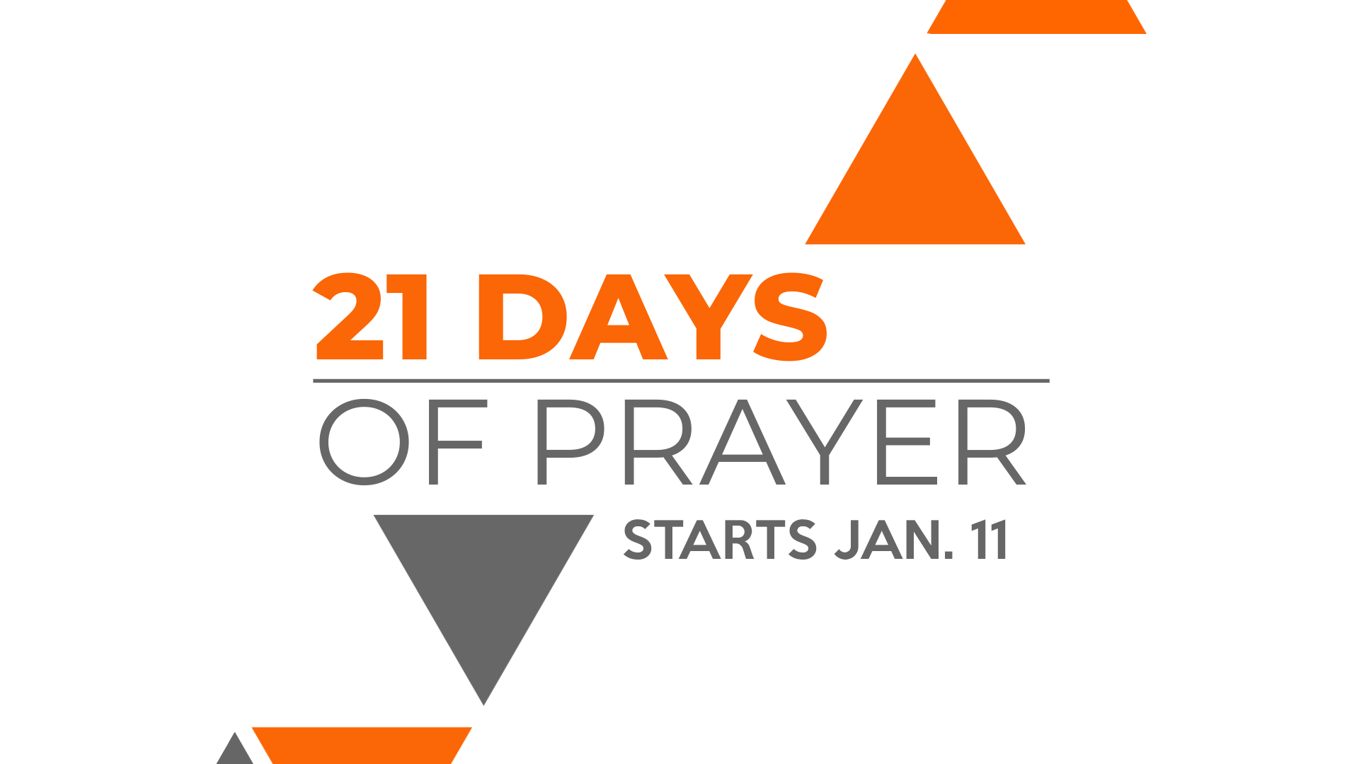 21 Days of Prayer