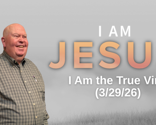 I Am Jesus Pt 6: I Am the True Vine I Am Jesus Pt 6: I Am the True Vine