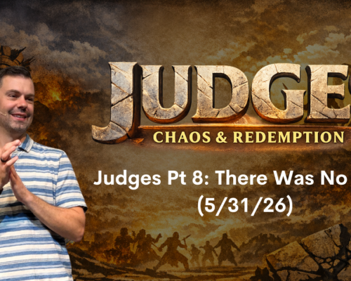 Judges Pt. 7: Samson, Strong but Undisciplined
