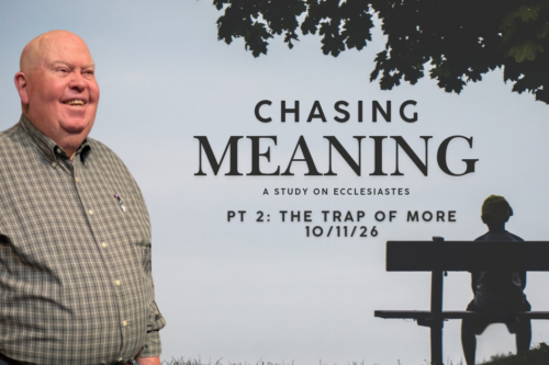 Chasing Meaning pt 2: The Trap Of More